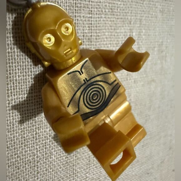 Star Wars C-3PO Gold Droid Minifigure Keychain Toy Collectible - Picture 7 of 17